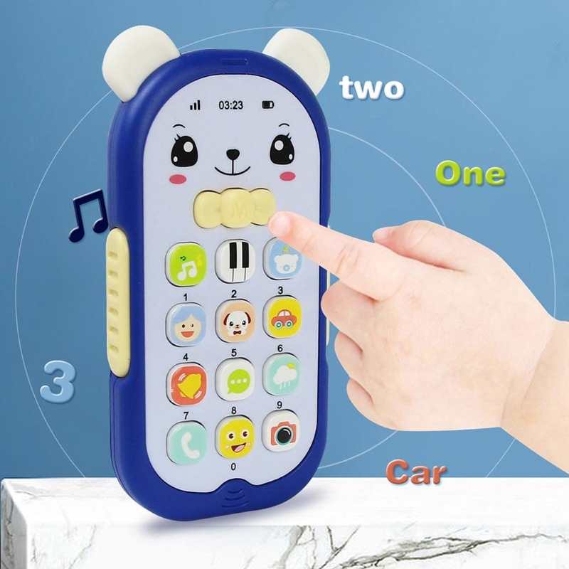 Baby Food Hipp - Giocattolo Telefono per Bambini, Macchina Sonora