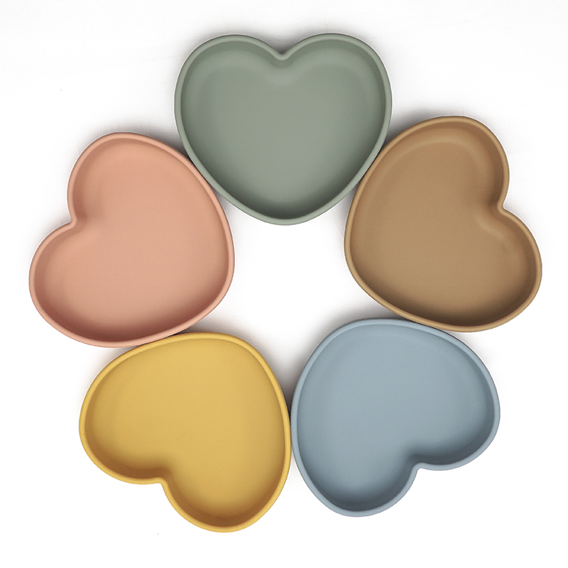 Baby Food Quality - Piatti per alimenti solidi in silicone