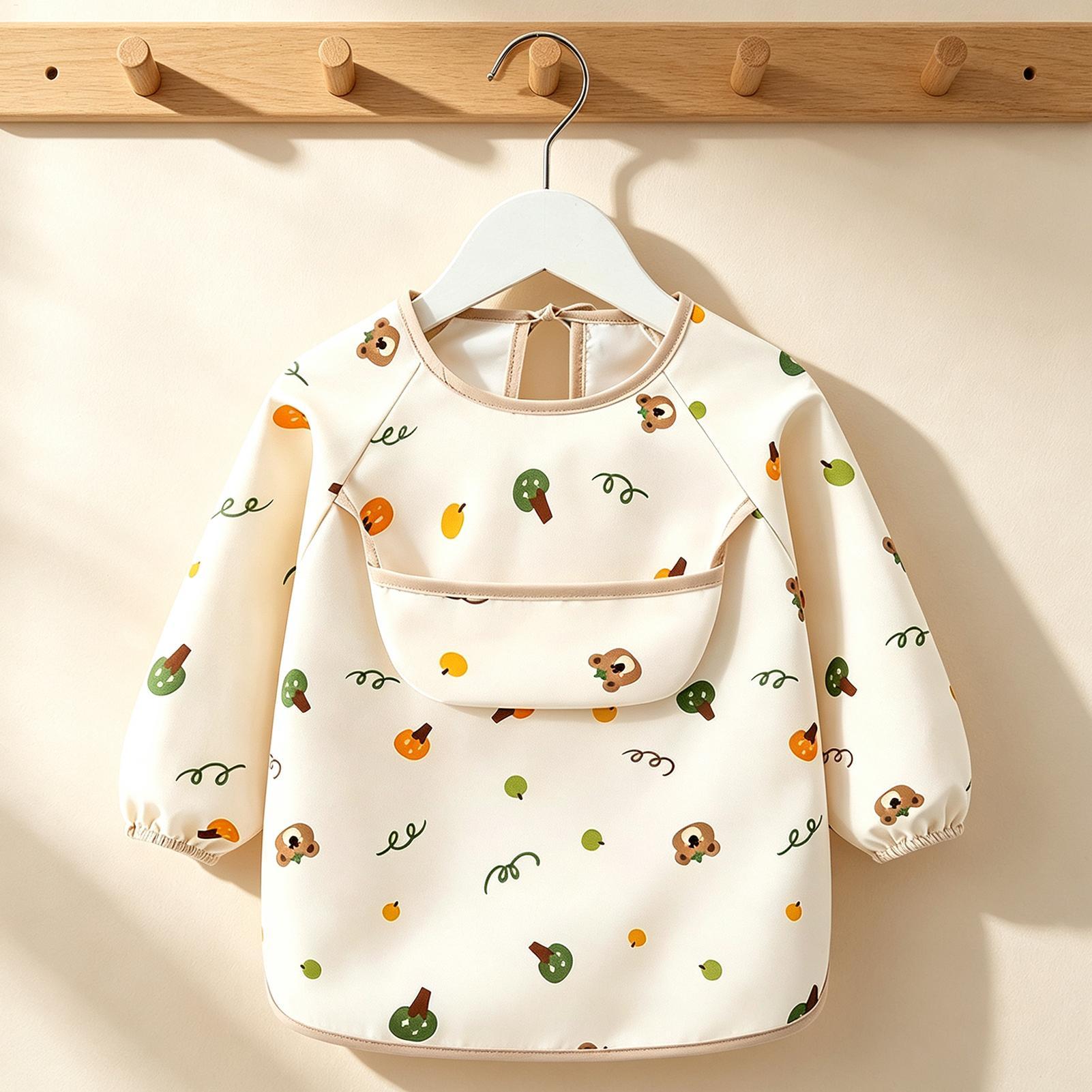 Baby Food Restaurant - Bavaglino per l'alimentazione dei bambini, morbido,