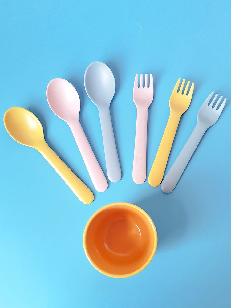 Baby Food Restaurant - Set di Posate in Fibra di