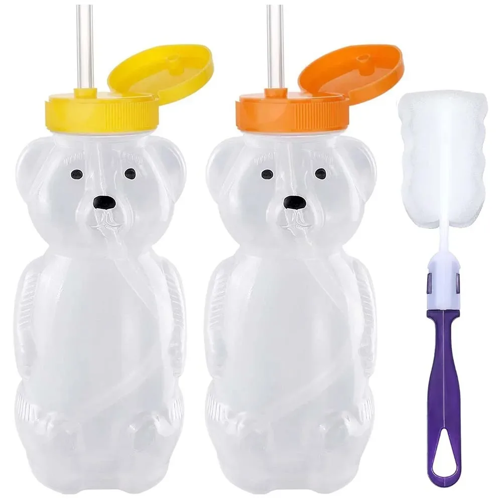 Baby Food Hipp - Bicchieri di paglia Honey Bear per