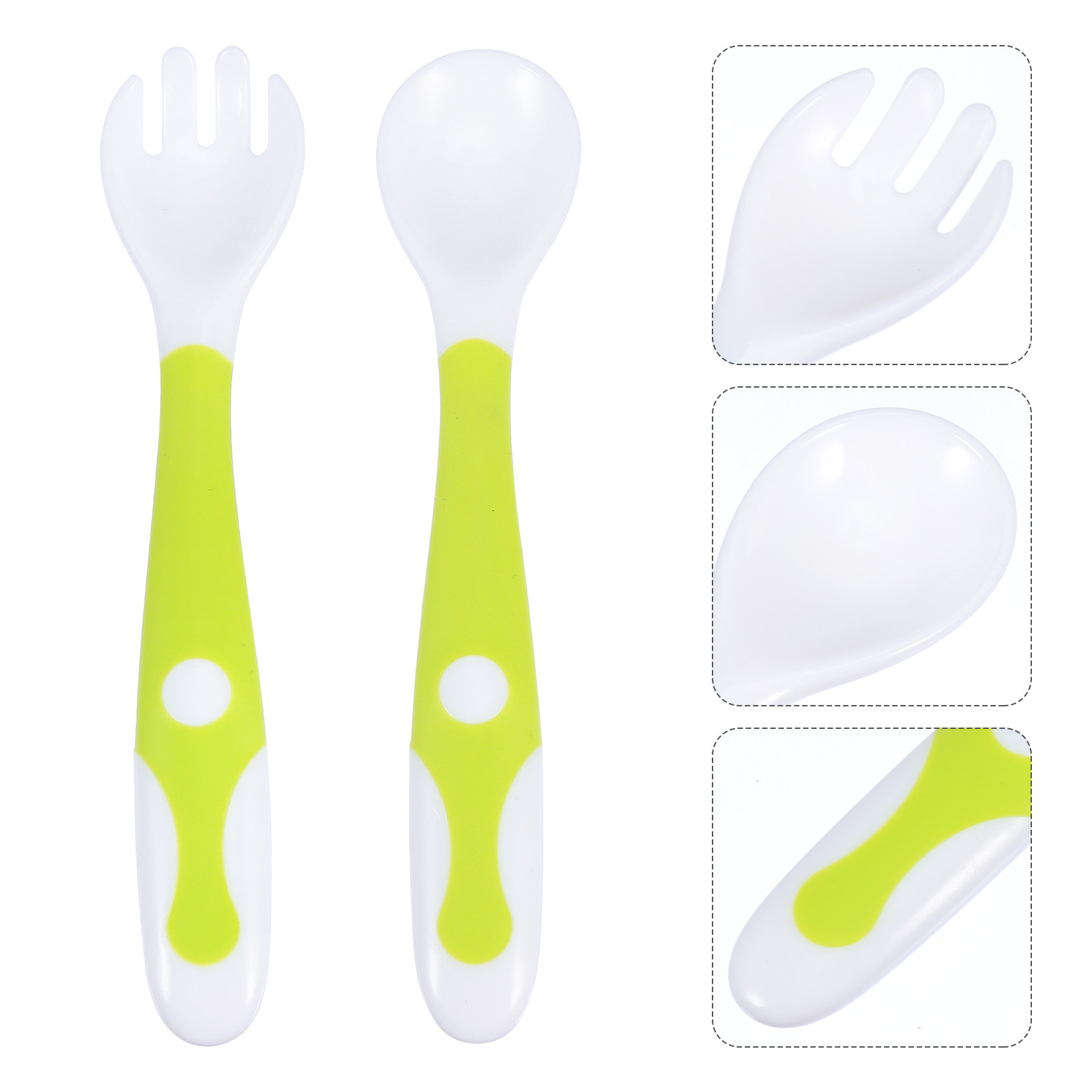 Baby Food Quality - Set di Cucchiai e Forchette per