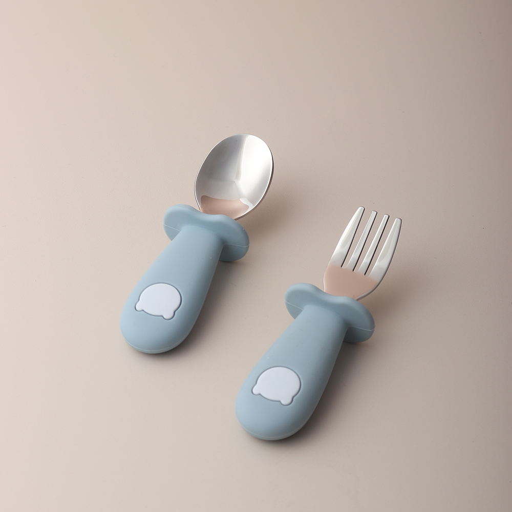 Cucchiaio e Forchetta in Silic - Baby Food Utensils recensione e prezzo