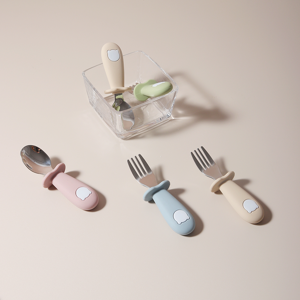 Cucchiaio e Forchetta in Silic - Baby Food Utensils recensione e prezzo