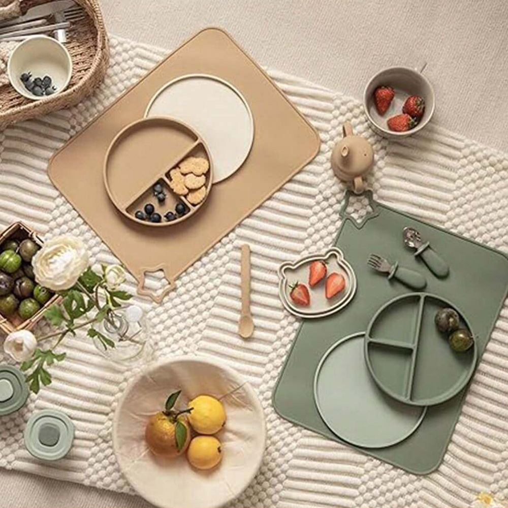 1 tovaglietta semplice in sili - Baby Food Restaurant recensione e prezzo
