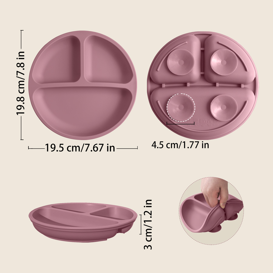 1PCS Del Bambino Ventosa Piatt - Baby Food Utensils recensione e prezzo