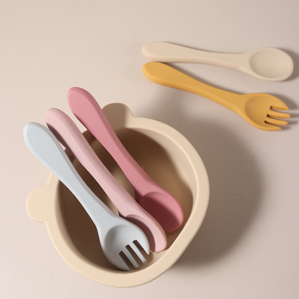 Cucchiaio e Forchetta in Silic - Baby Food Utensils recensione e prezzo