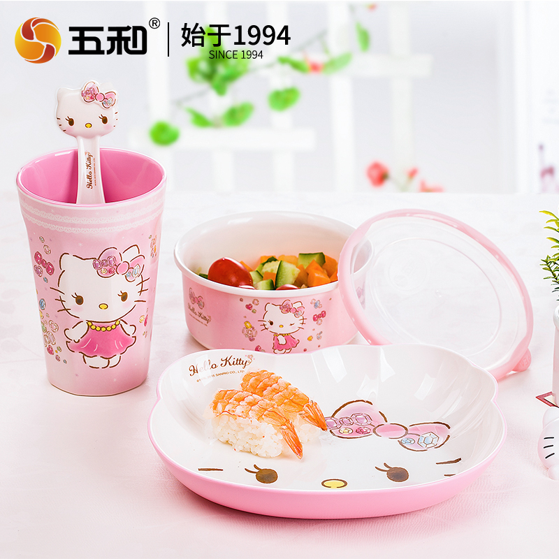 Per Hello Kitty Stoviglie Ciot - Baby Food Dinner recensione e prezzo