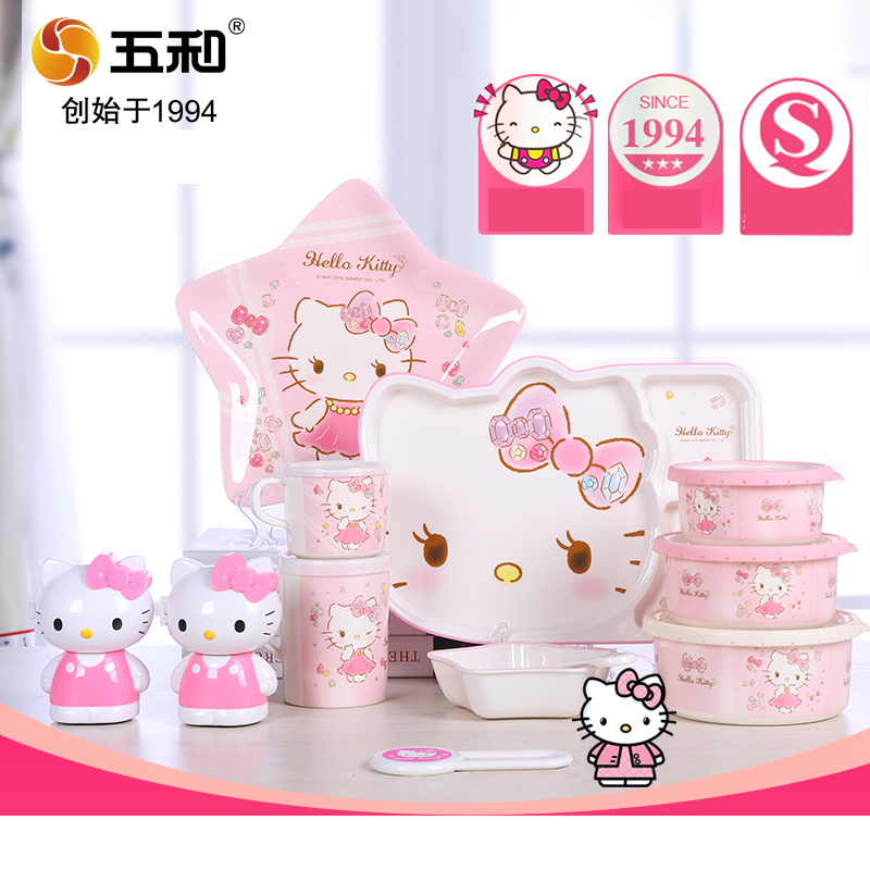 Per Hello Kitty Stoviglie Ciot - Baby Food Dinner recensione e prezzo